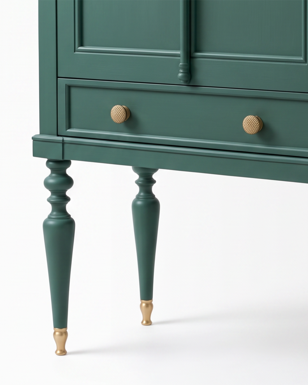Moss Storage Cabinet Leg Detail View