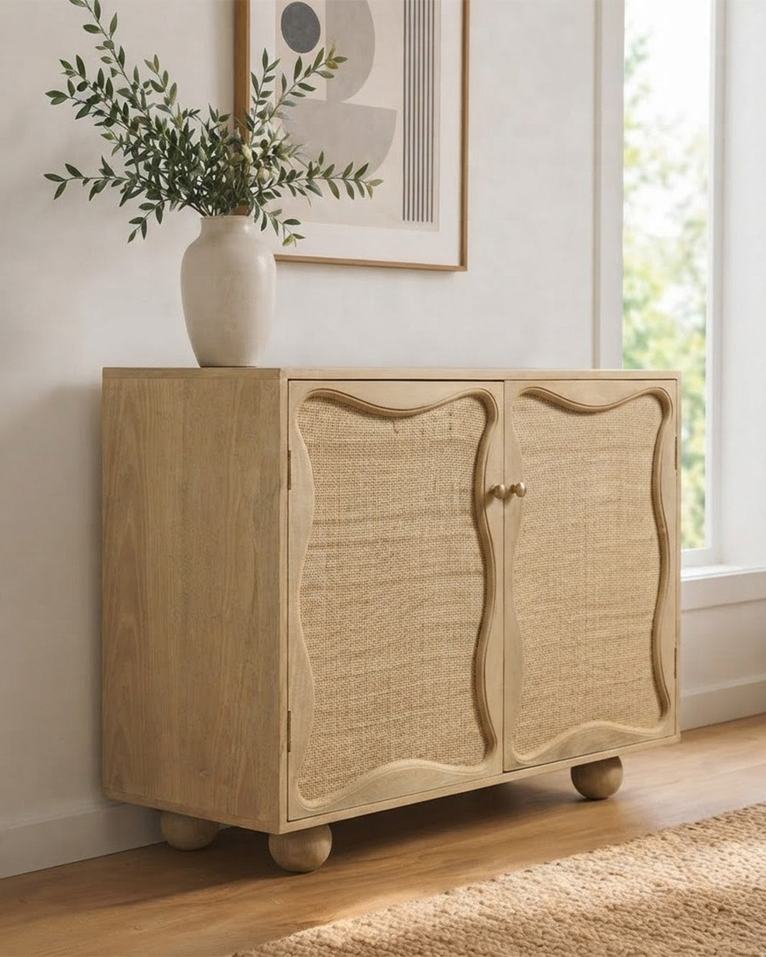 Cedric Sideboard Left Angled View
