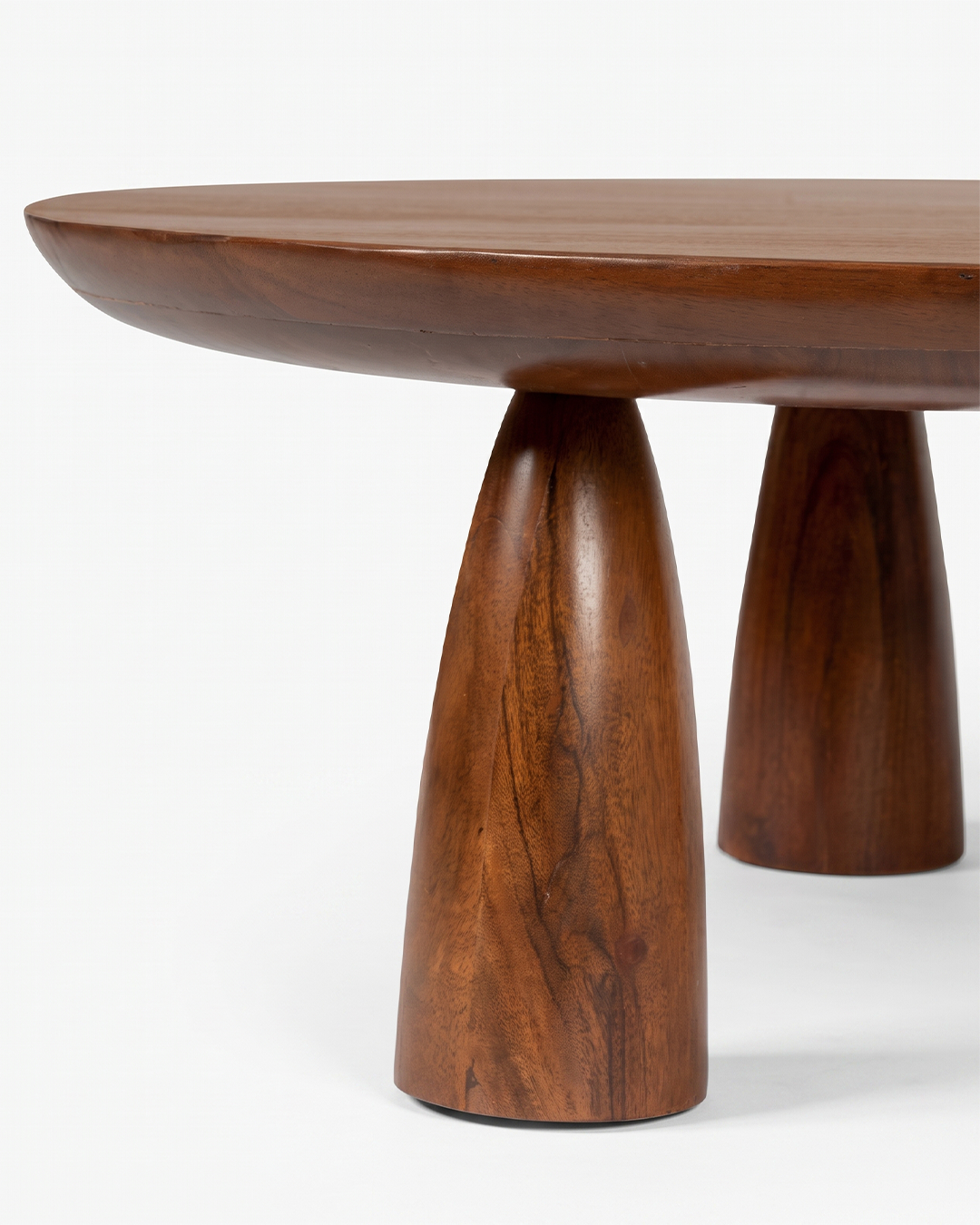 Mason Coffee Table close up Wooden Legs Detail View