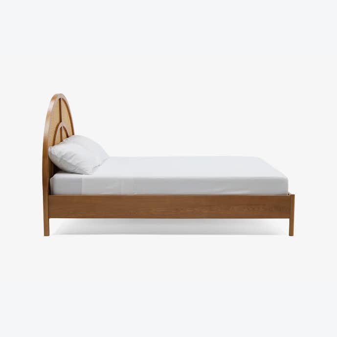 Richie Rattan Bed - Ramgarh Crafts