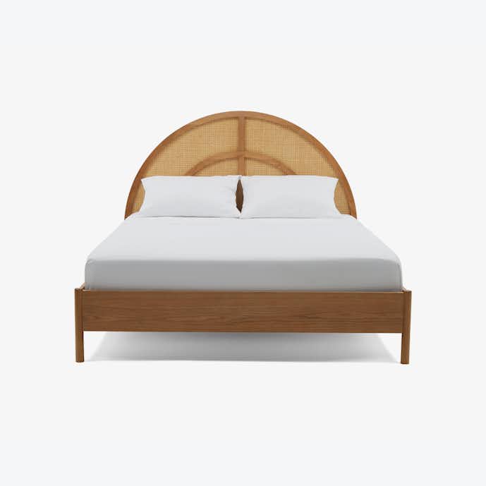 Richie Rattan Bed - Ramgarh Crafts