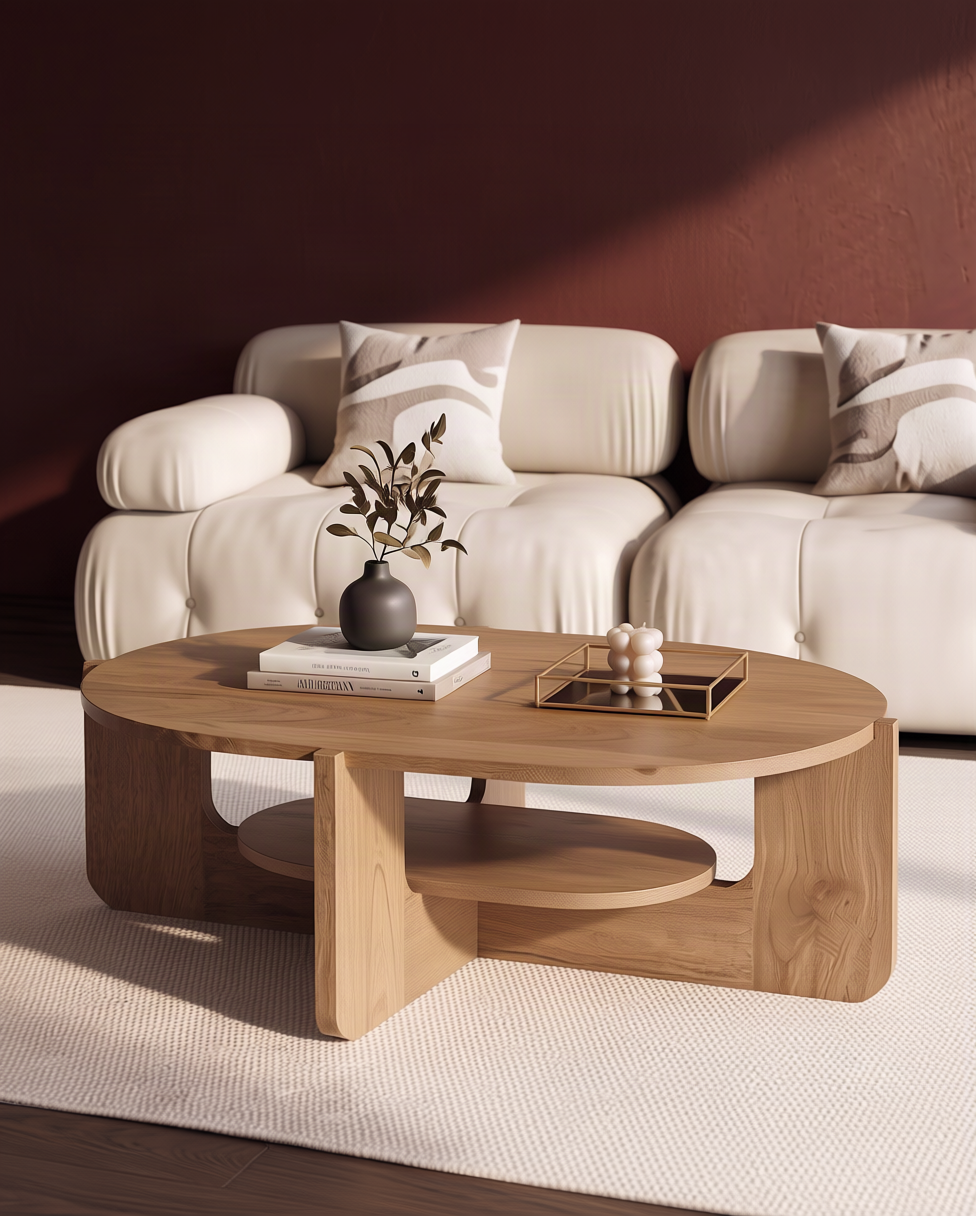 Rick Coffee Table Front Angle View 2