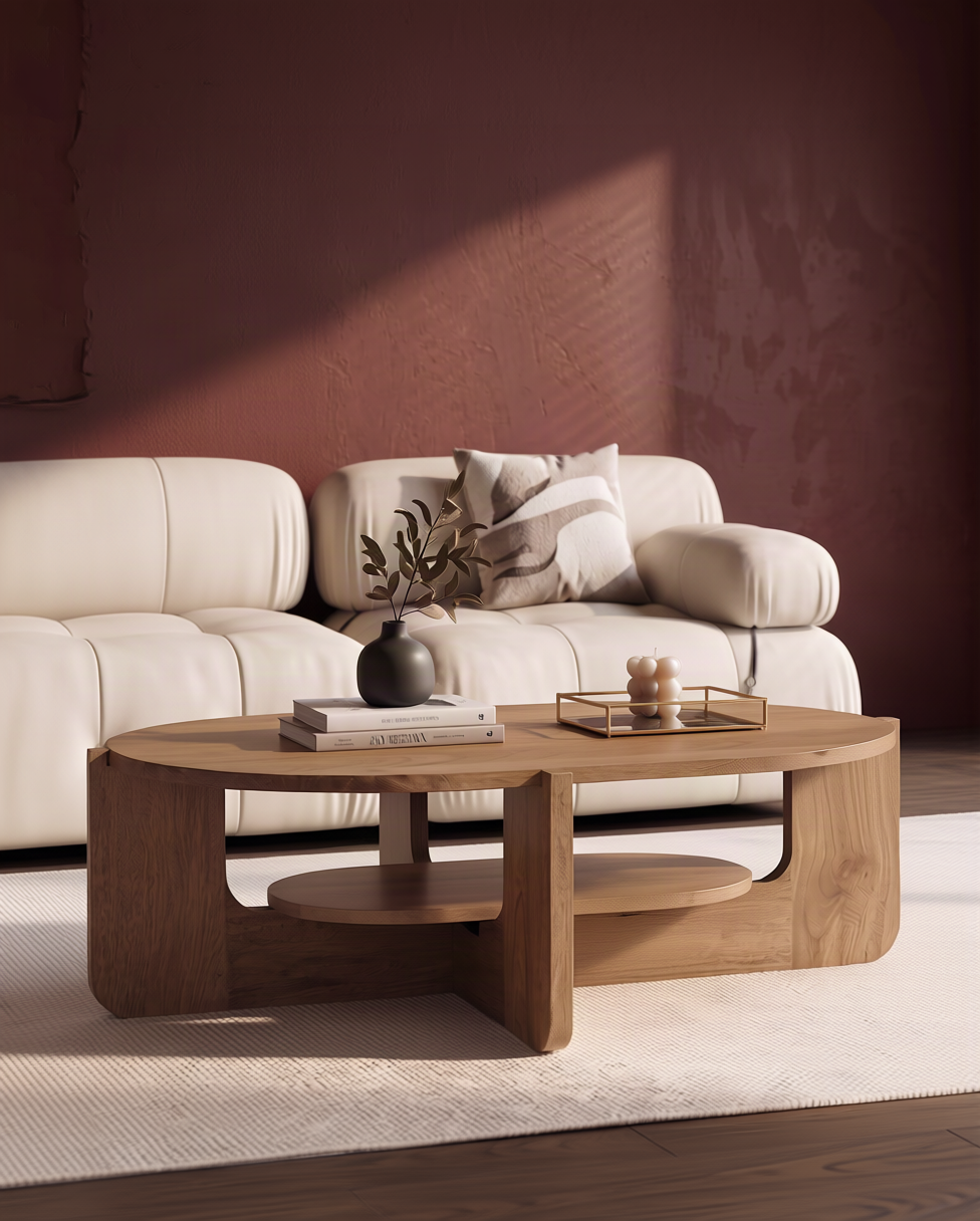 Rick Coffee Table front Angle View 3