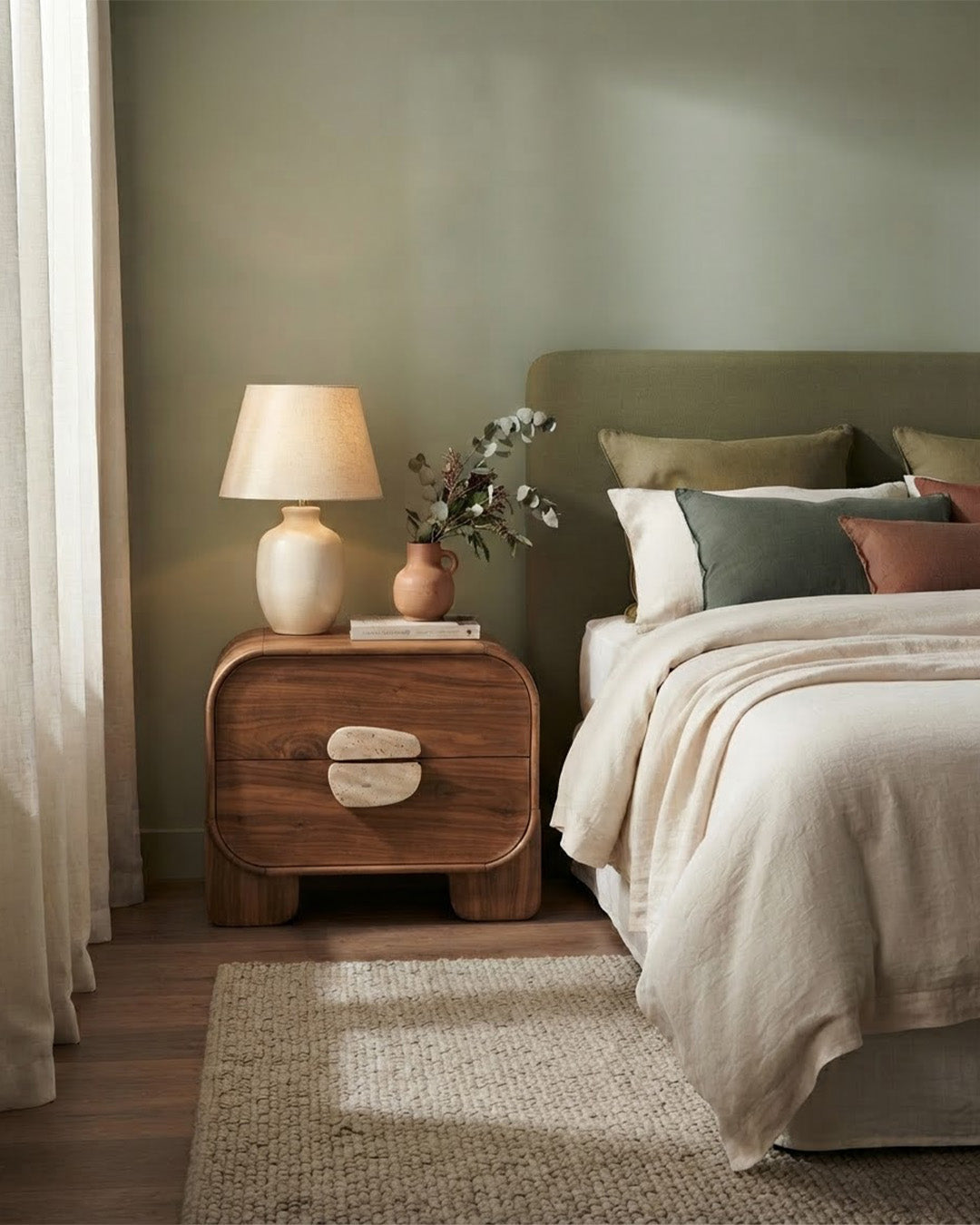 Trave Bedside Table