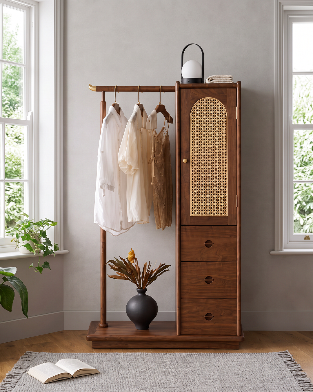 Veyra wardrobe front Angle View