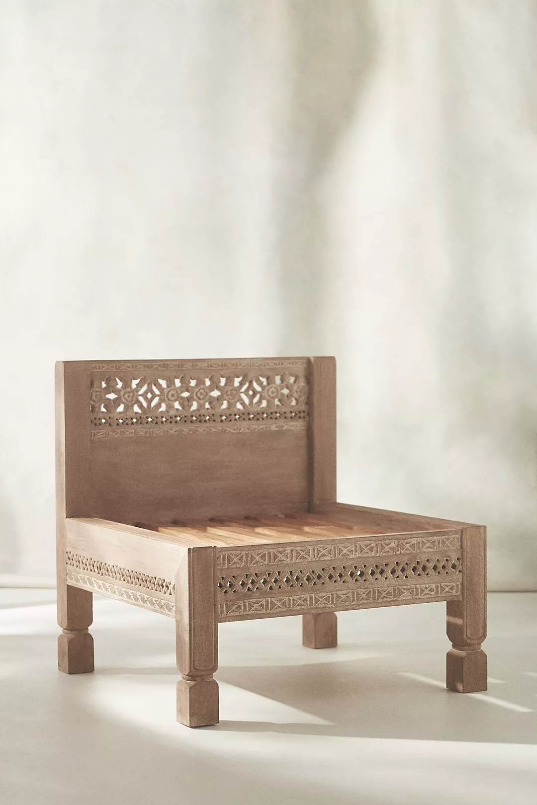 Elsa Armless Chair - Ramgarh Crafts