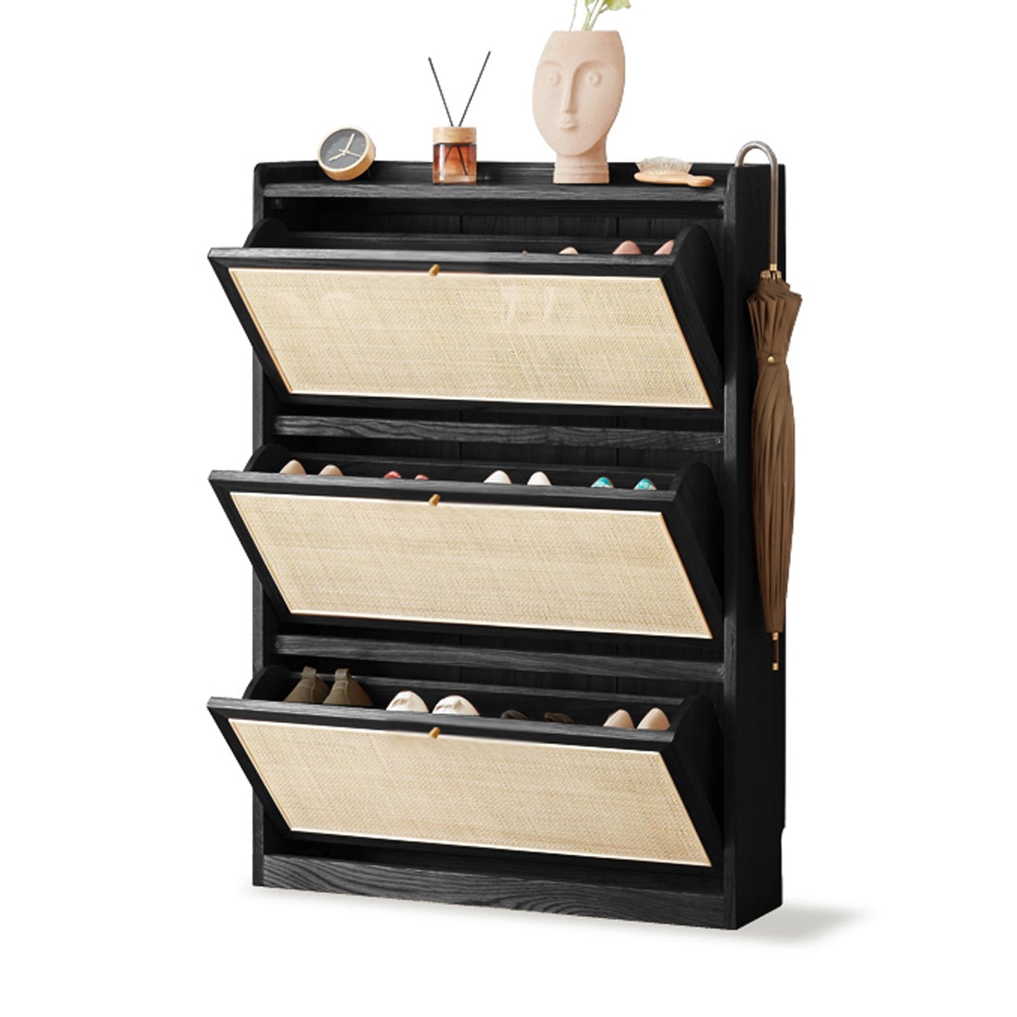Grapple Shoe Cabinet - Ramgarh Crafts