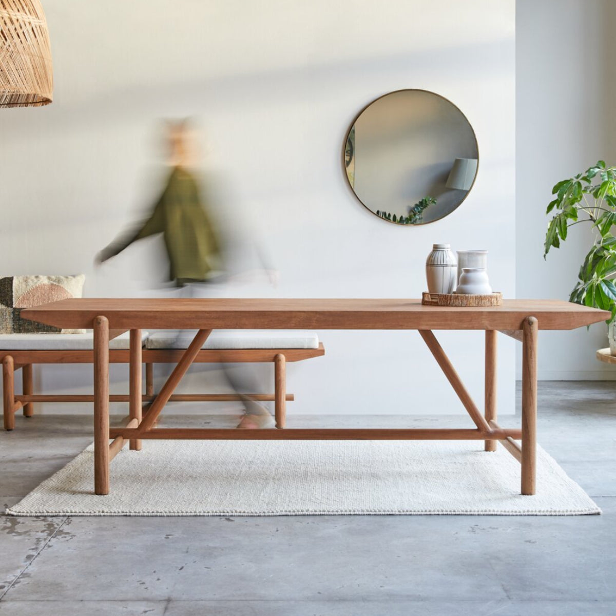 Hutton Dining Table - Ramgarh Crafts