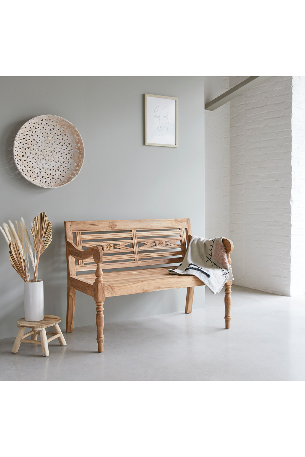 Indiana Bench - Ramgarh Crafts