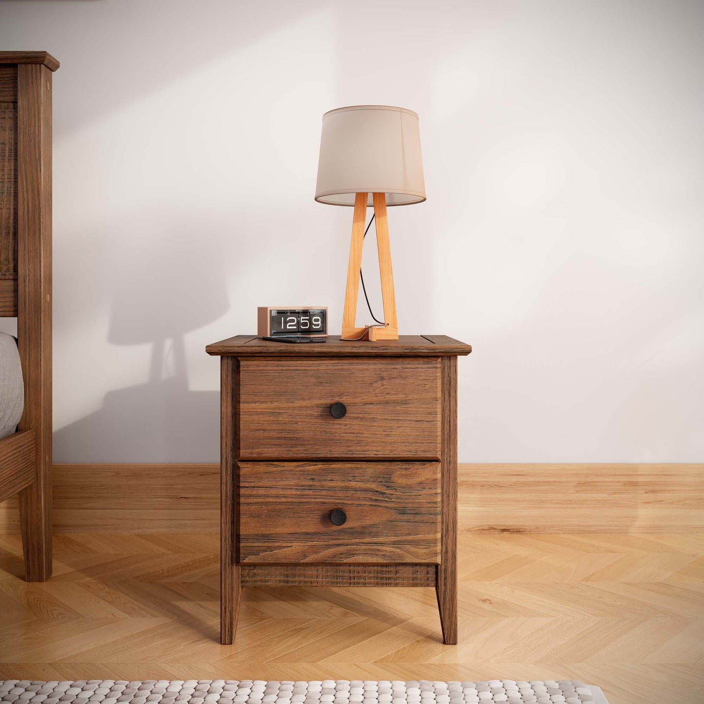 Lewis Bed Side - Ramgarh Crafts