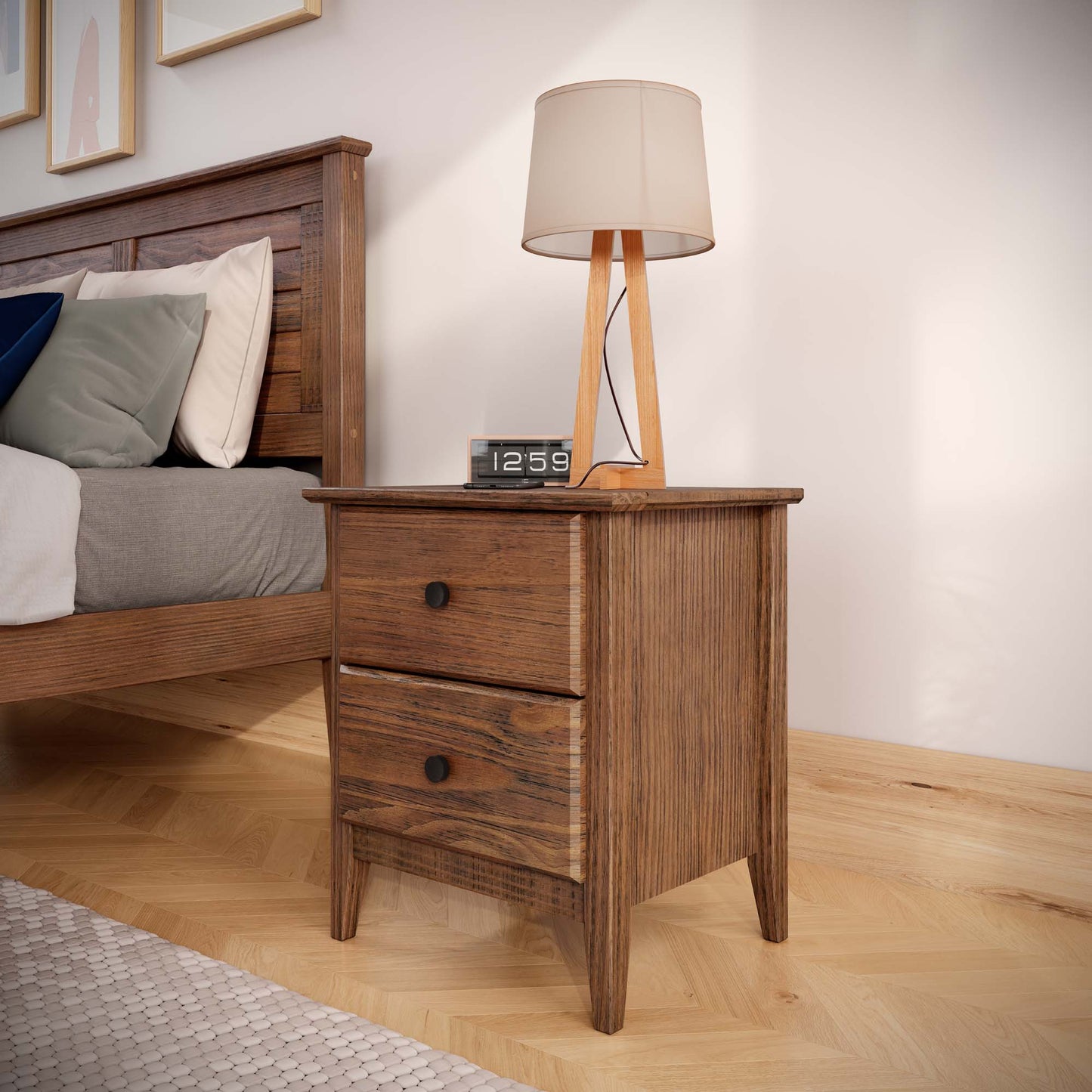 Lewis Bed Side - Ramgarh Crafts
