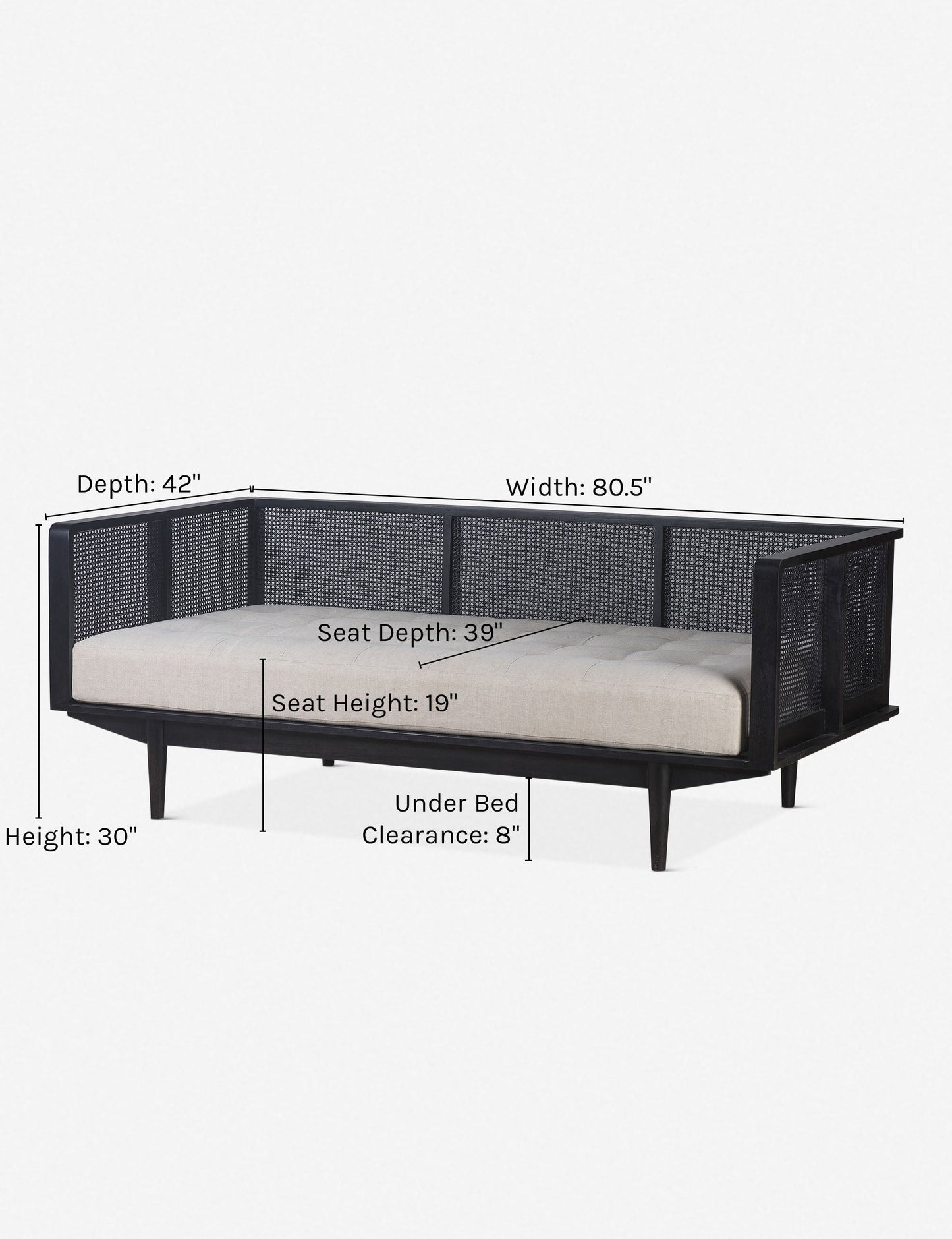 Nicolas Day Bed - Ramgarh Crafts