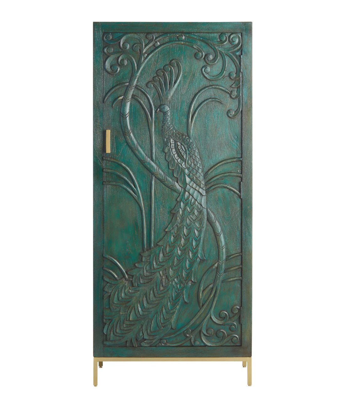Peacock Wardrobe - Ramgarh Crafts