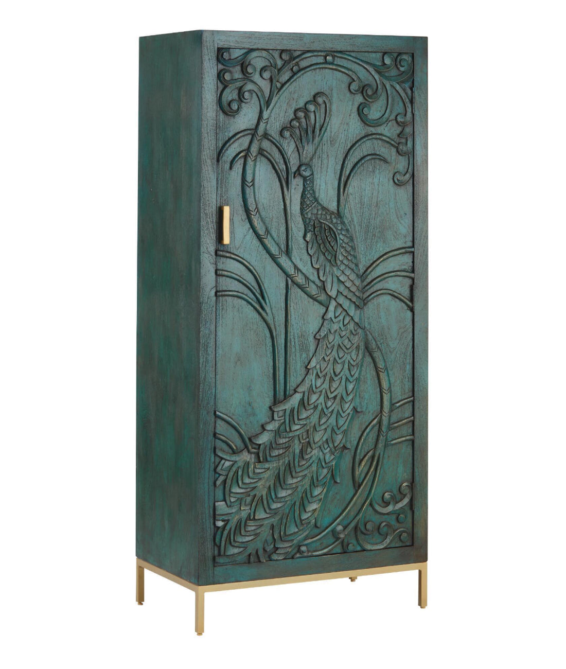 Peacock Wardrobe - Ramgarh Crafts