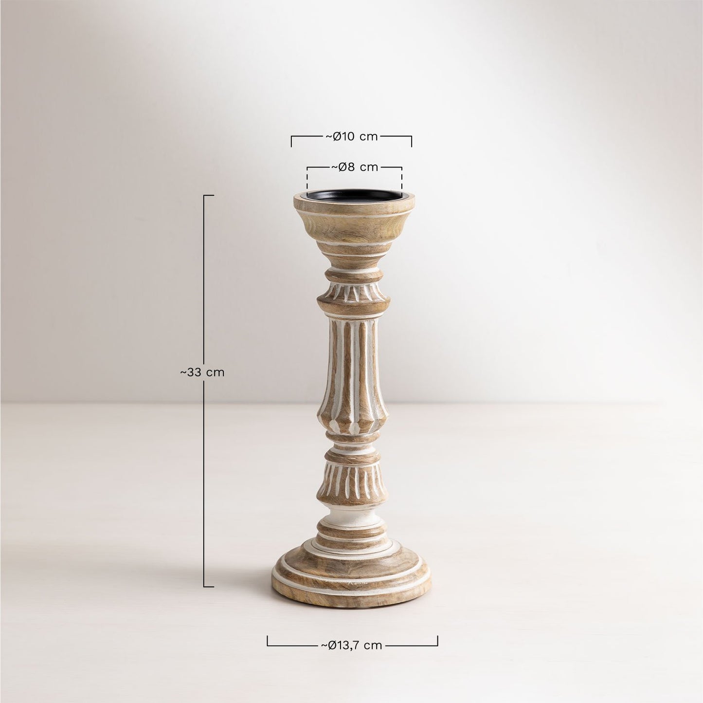 Set Of 2 Barbarian Candle Holder - Ramgarh Crafts