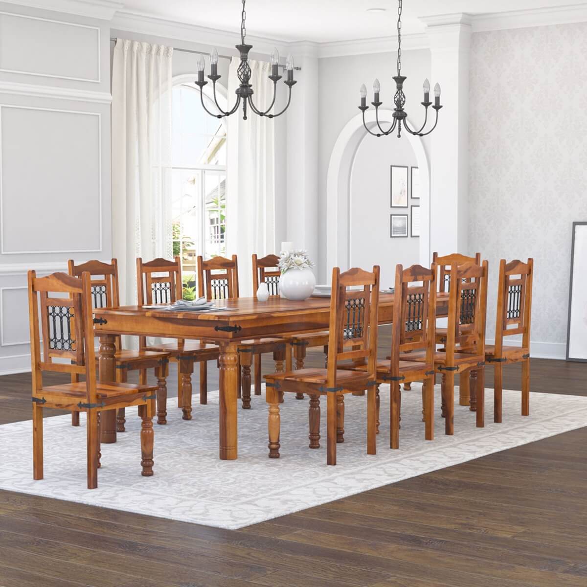 Spain Jali Dining Set 10 Seater - Ramgarh Crafts