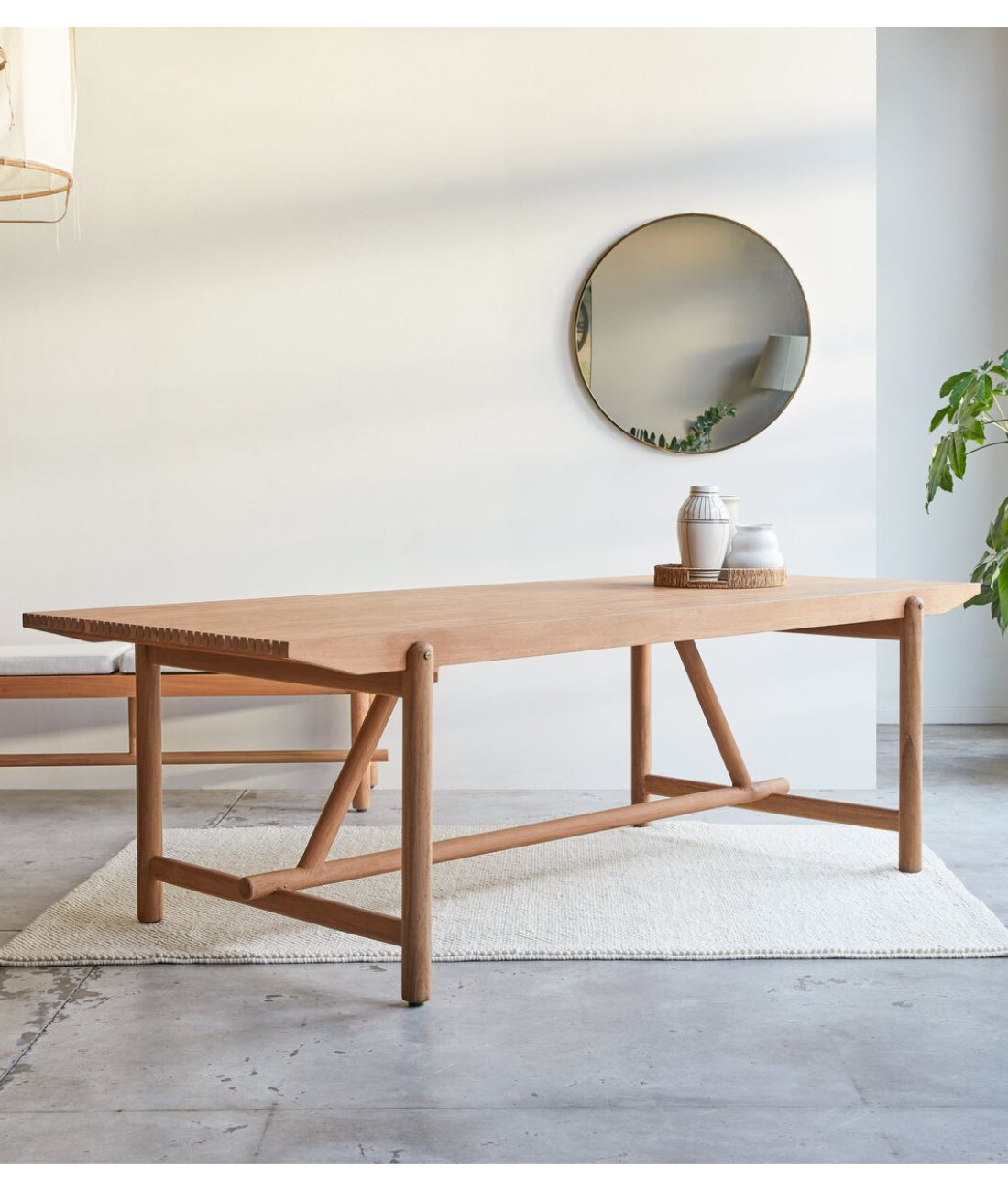 Hutton Dining Table - Ramgarh Crafts