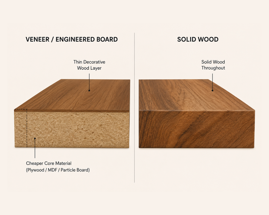We don’t mix woods to cut cost