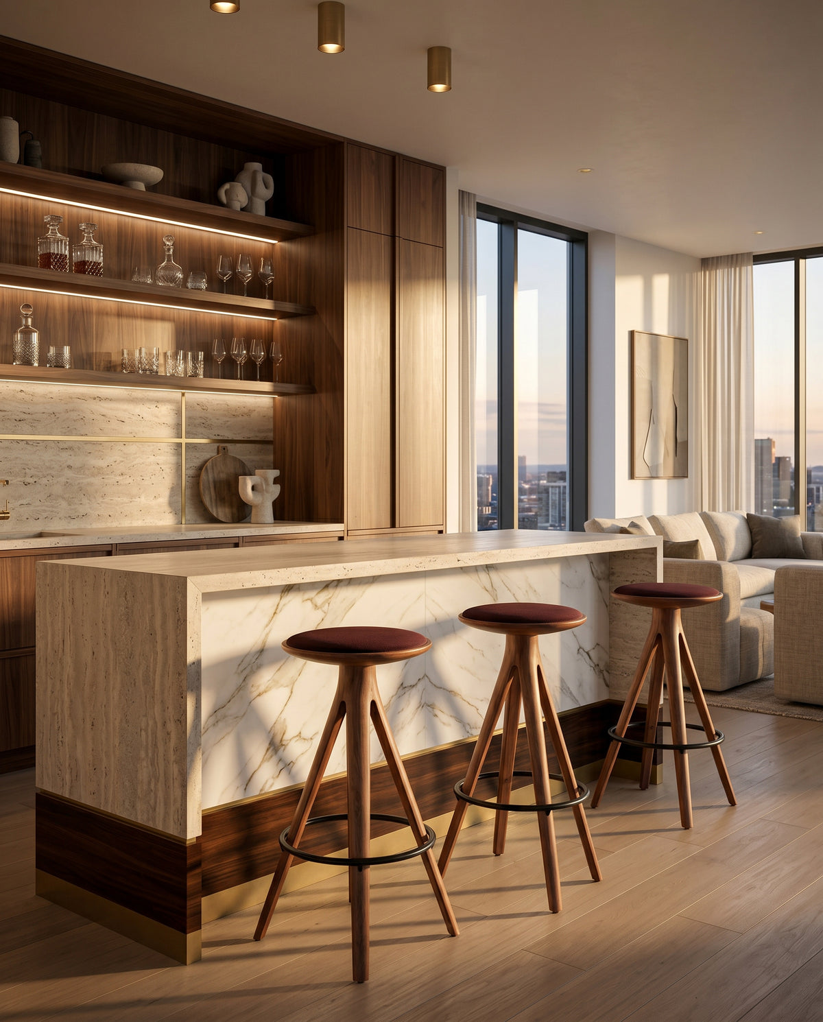 Flint Bar Stool