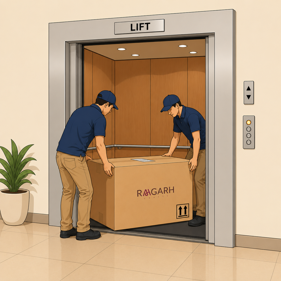 Any lift works — even your building's regular one.