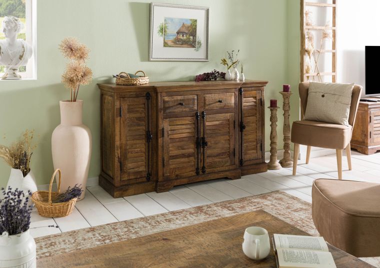 Buffet Solid Wood Sideboard - Ramgarh Crafts