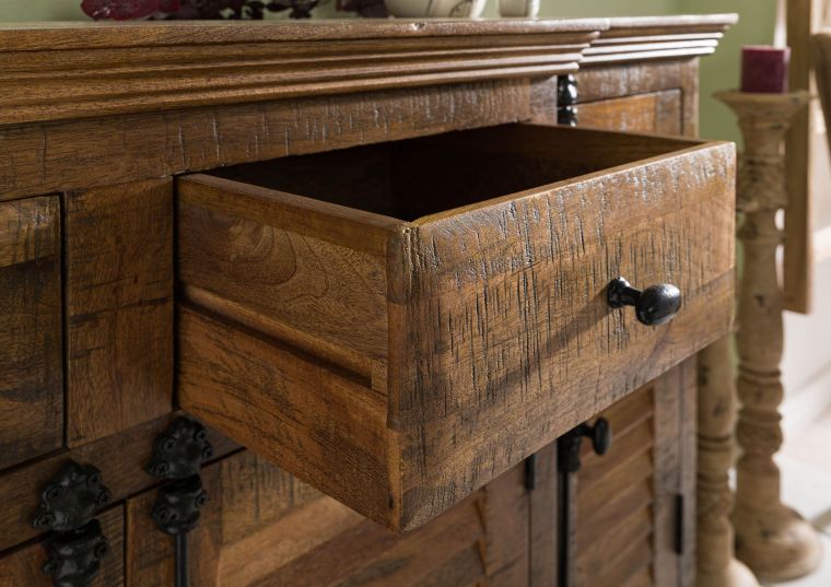 Buffet Solid Wood Sideboard - Ramgarh Crafts