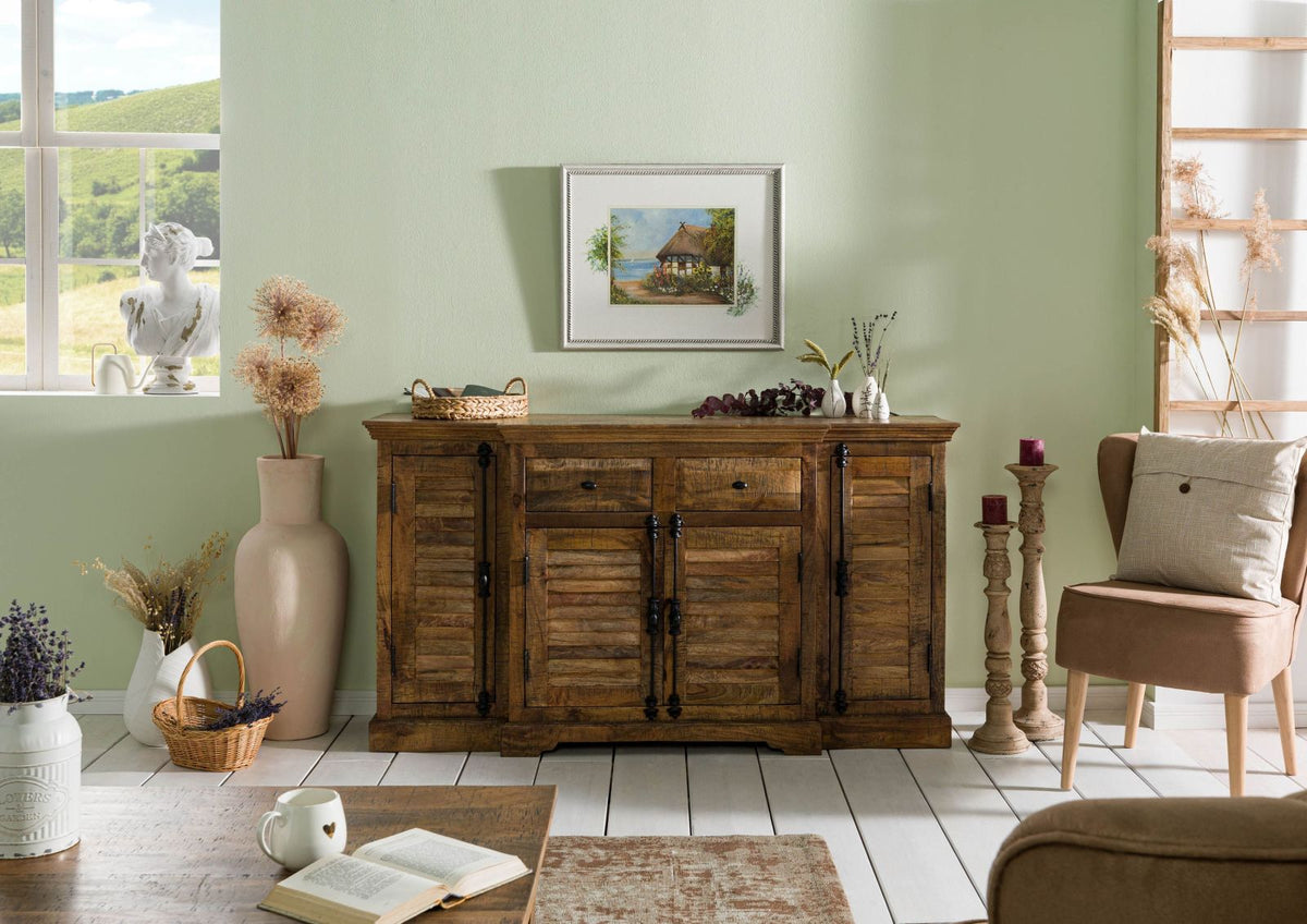 Buffet Solid Wood Sideboard - Ramgarh Crafts