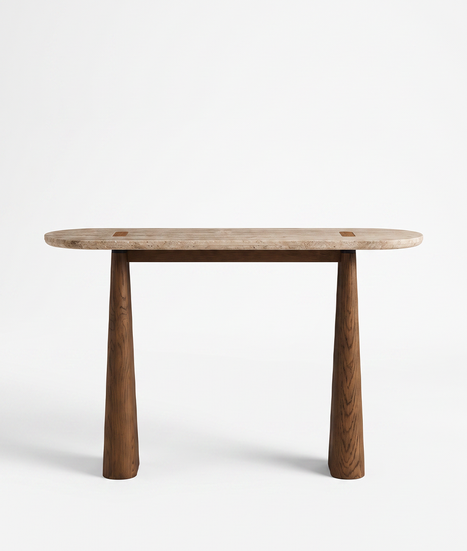 Elf Console Table Front Angle Product View