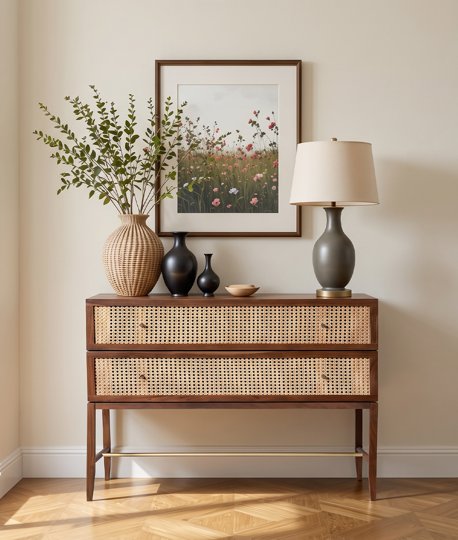 Elixir Chest of Drawers Front Angle View