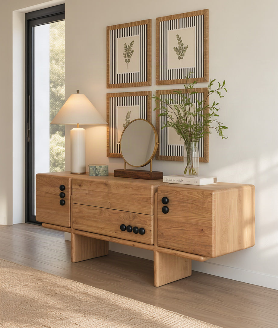 Lupin Storage Cabinet Right Rear Angle View