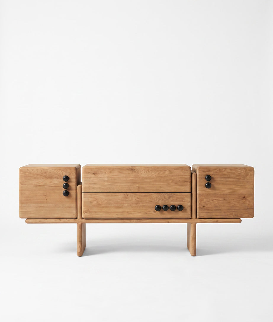 Lupin Storage Cabinet Front Angle Product View