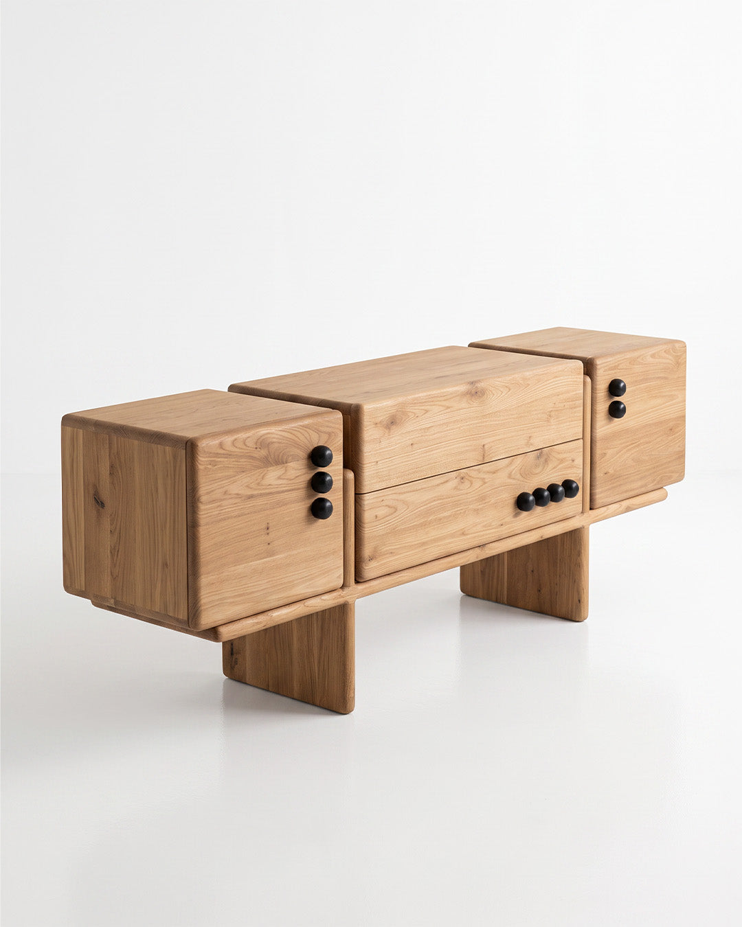 Lupin Storage Cabinet Left Rear Angle Product View