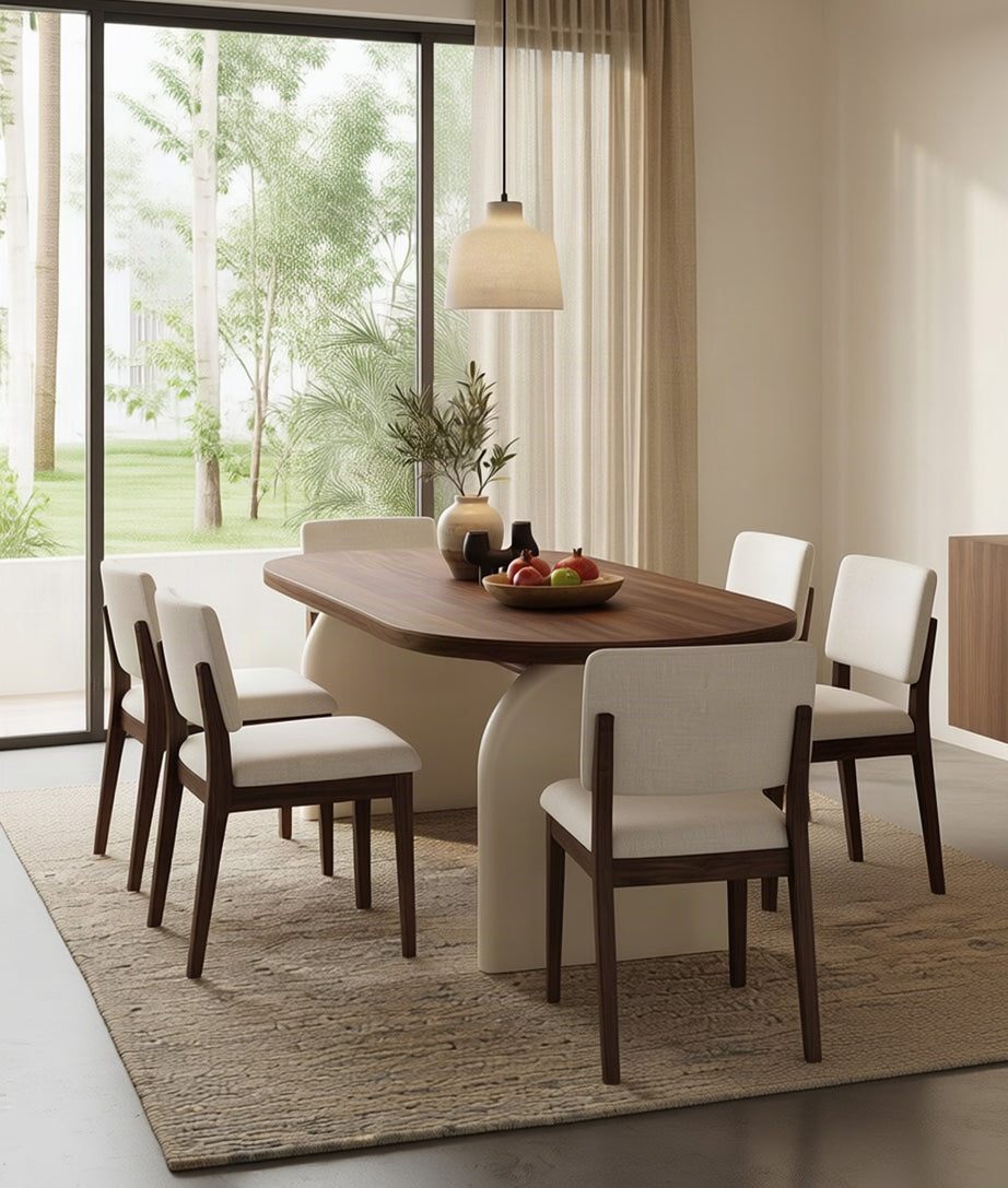 Mavelle Dining Table Front Angle View