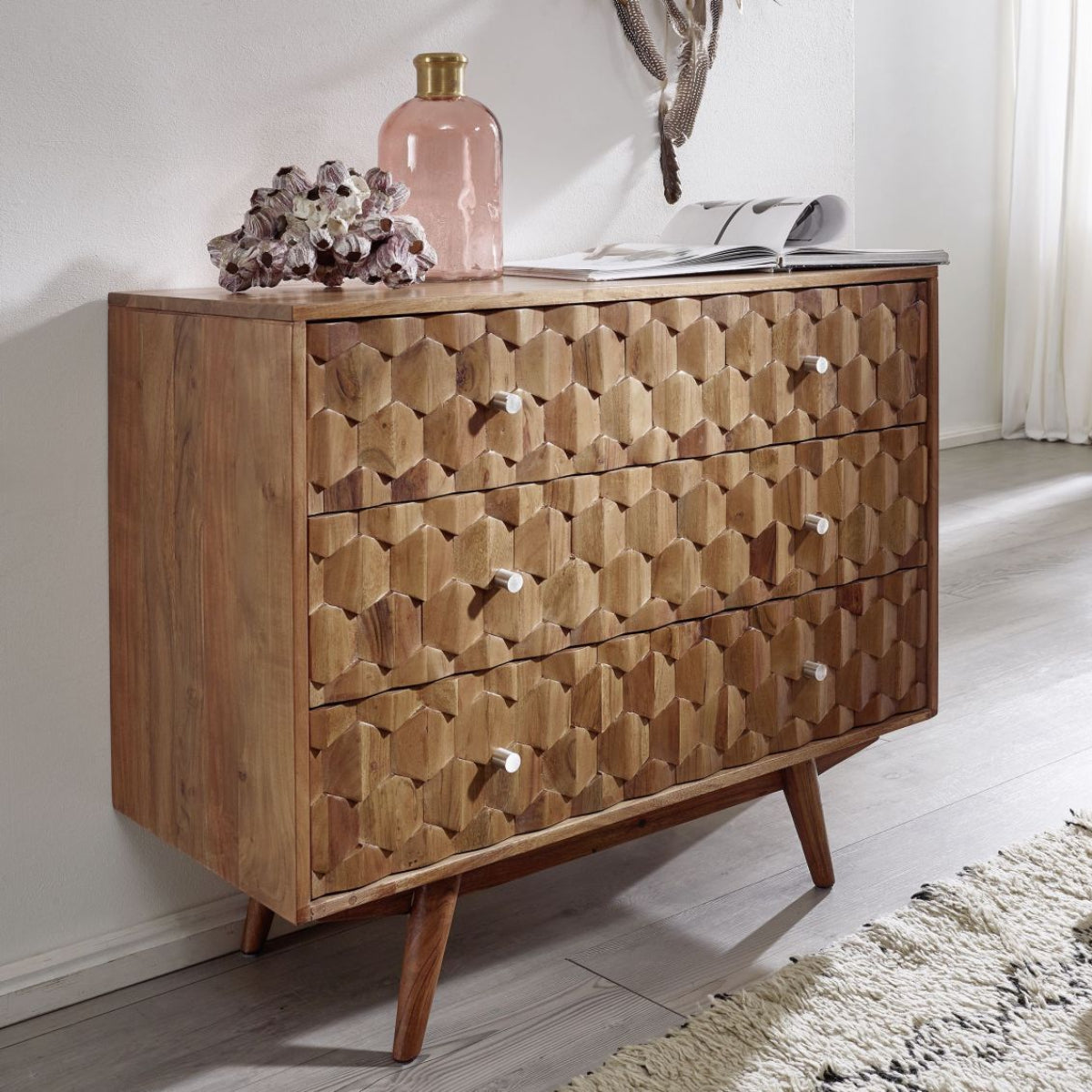 Mosaic Chest Of Drawer - Ramgarh Crafts
