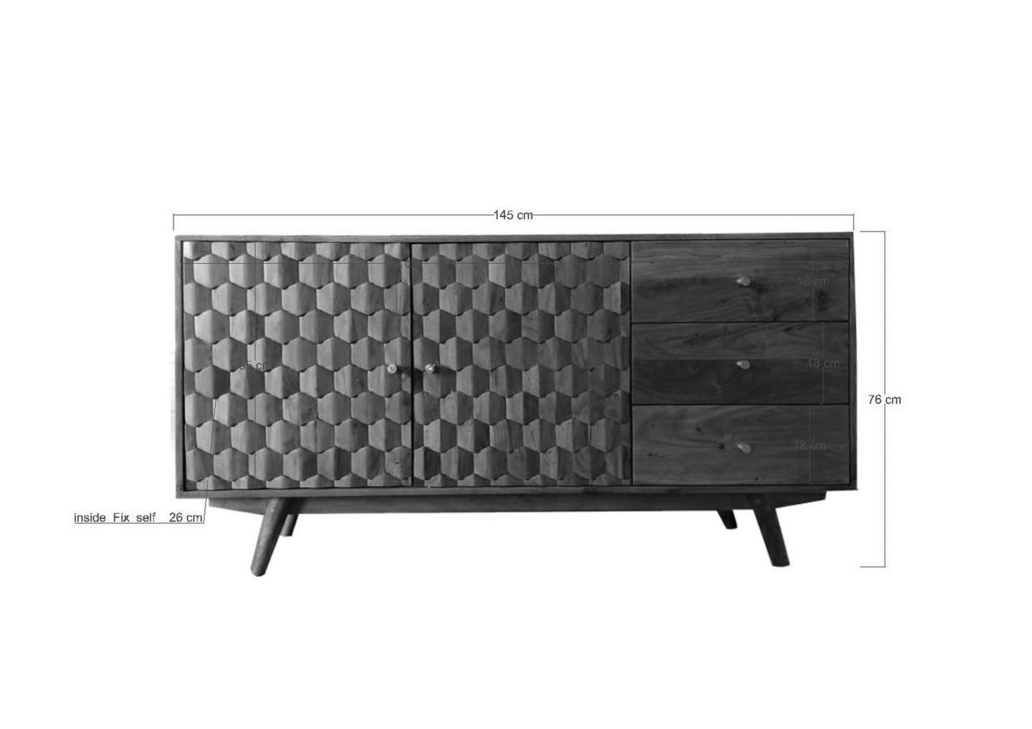 Mosaic Sideboard - Ramgarh Crafts