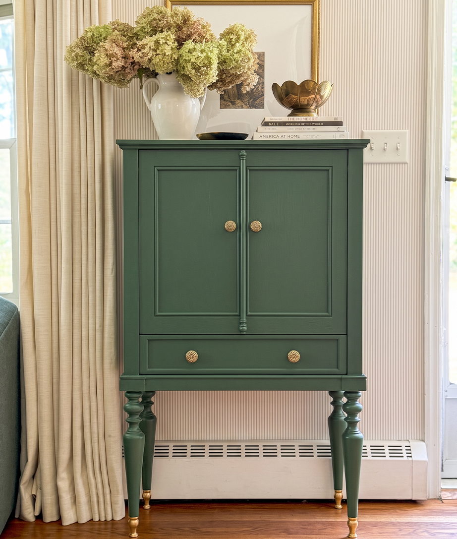 Moss Storage Cabinet Front Angle View