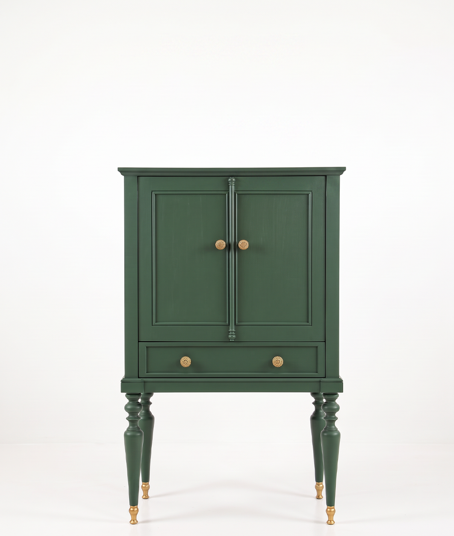 Moss Storage Cabinet Front Angle Product View