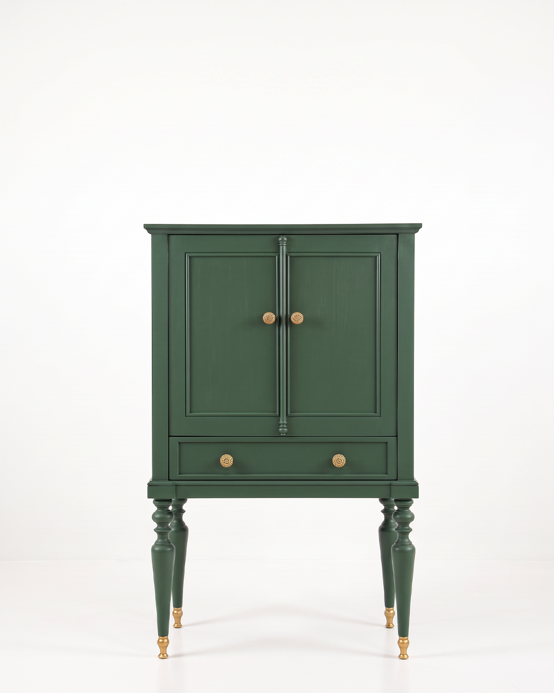 Moss Storage Cabinet Front Angle Product View