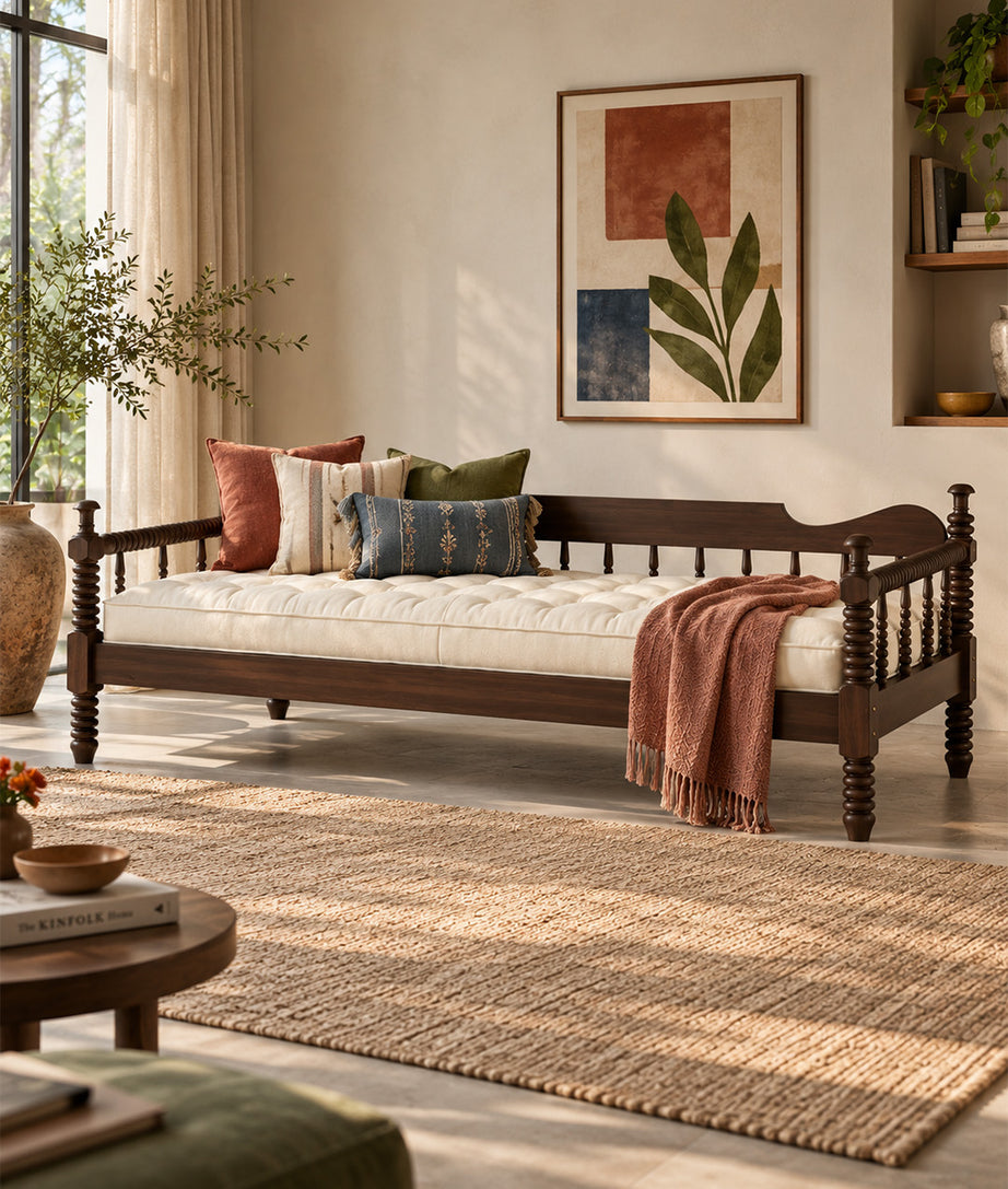 Nidra Day Bed Right Side Angle View