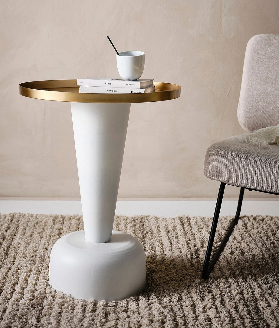Solis Pedestal End Table