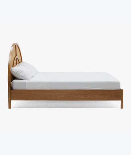 Richie Rattan Bed - Ramgarh Crafts