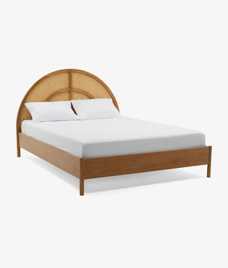 Richie Rattan Bed - Ramgarh Crafts