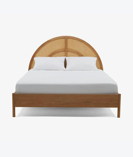 Richie Rattan Bed - Ramgarh Crafts
