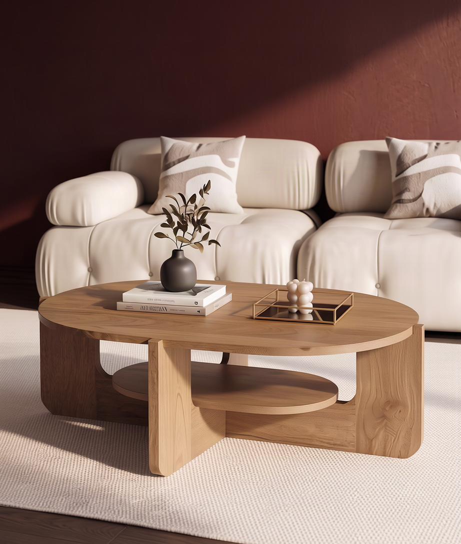 Rick Coffee Table Front Angle View 2