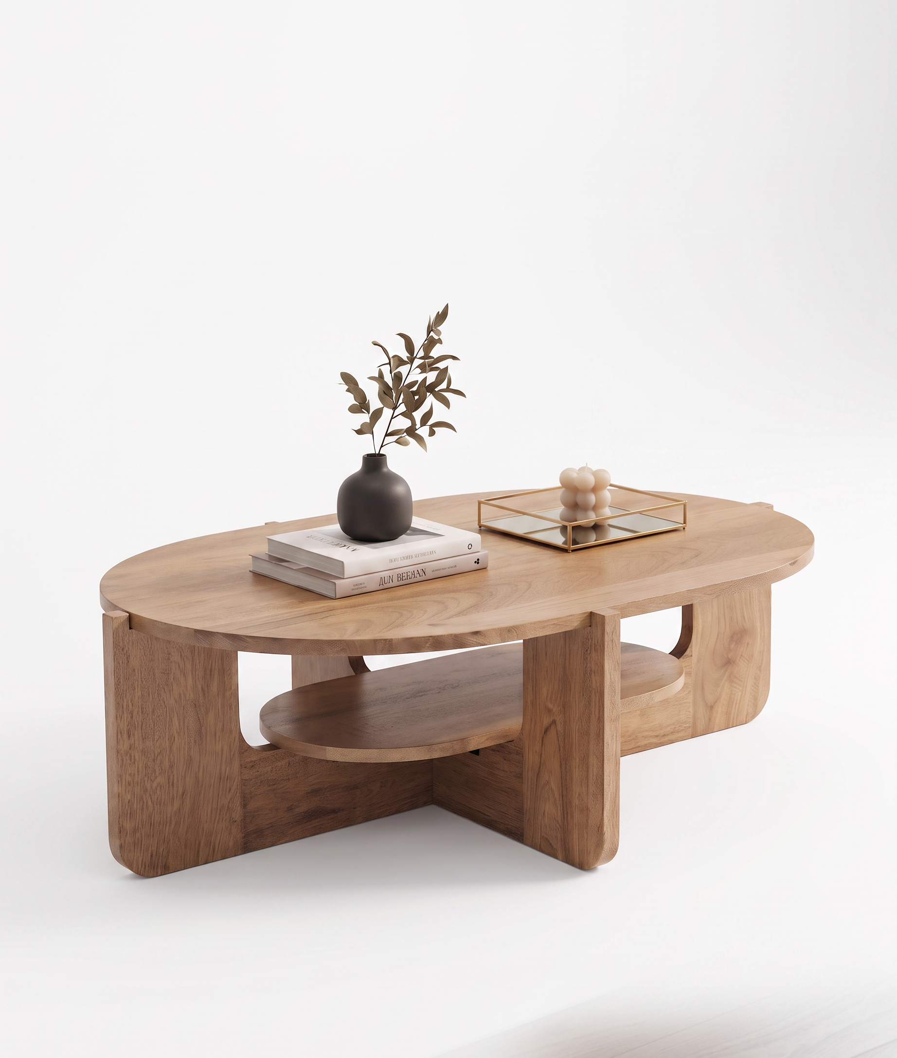 Rick Coffee Table rear angled product view 