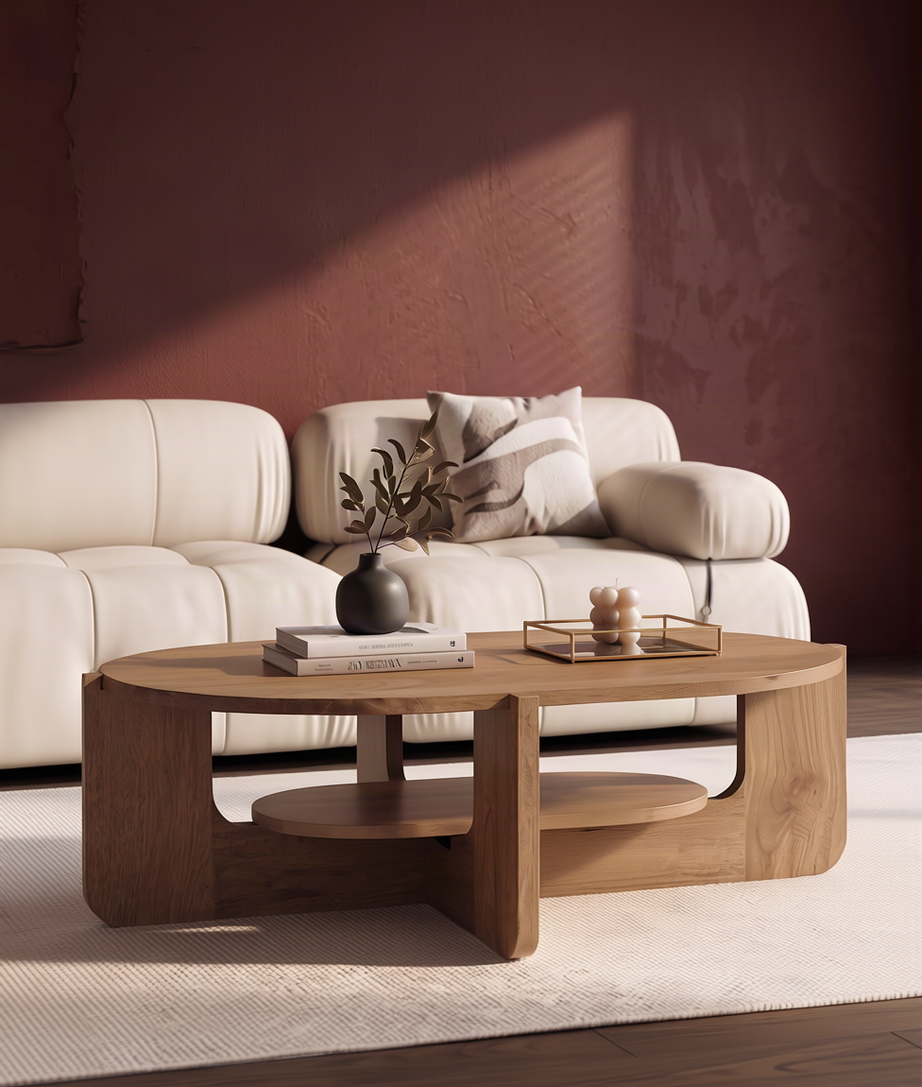 Rick Coffee Table front Angle View 3