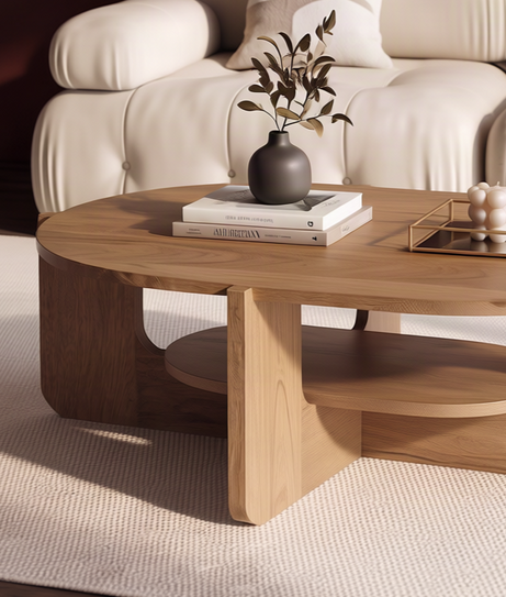 Rick Coffee Table wooden construction detail View