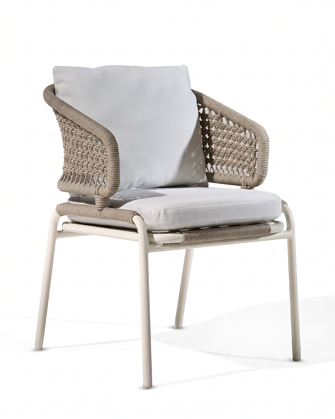 Solara Outdoor Chair Front Three-Quarter Angle Product View