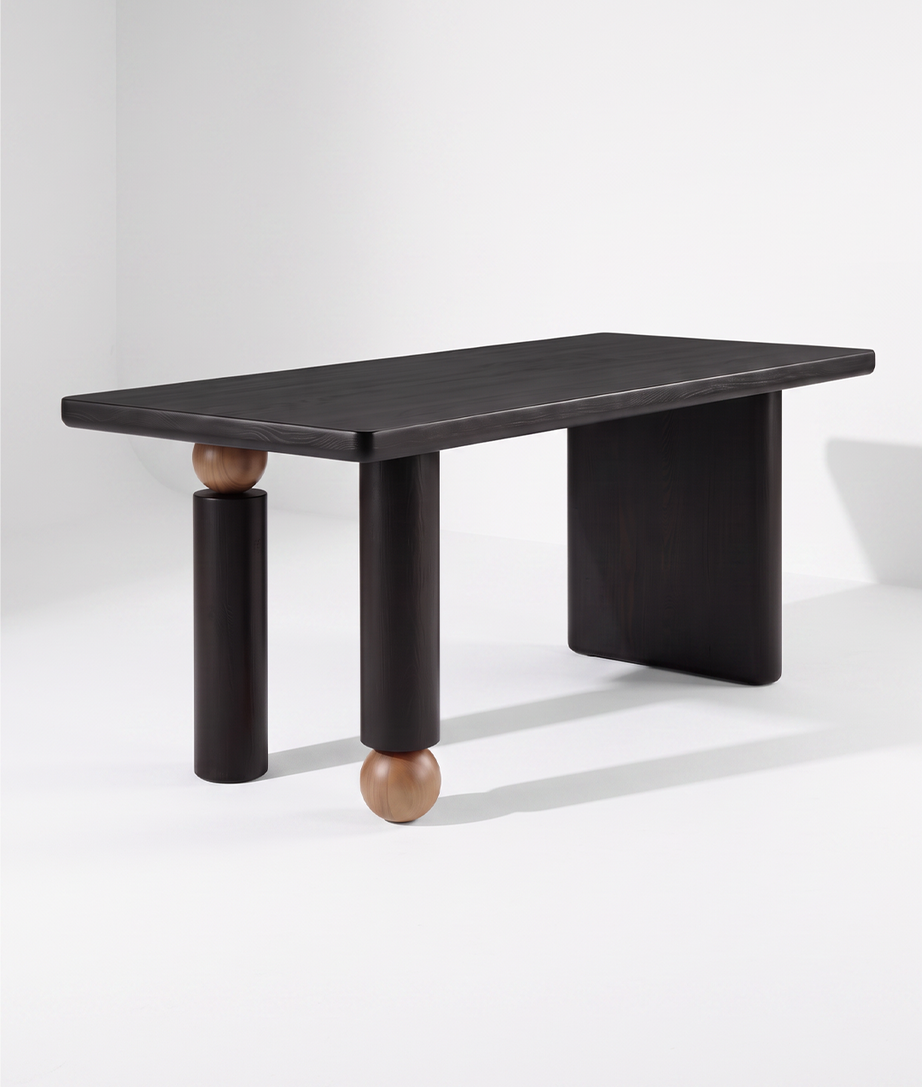 Tangerine Dining Table Product View