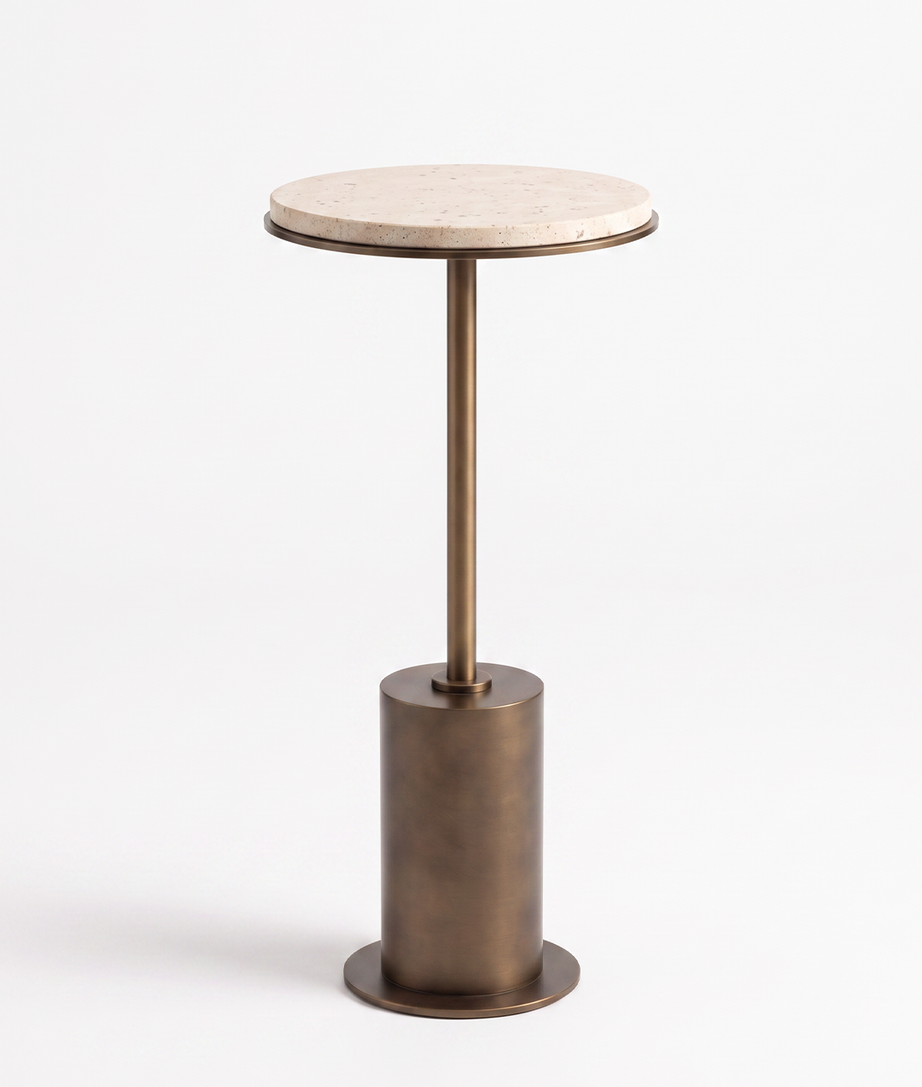 Tinsley End Table Front Angle Product View